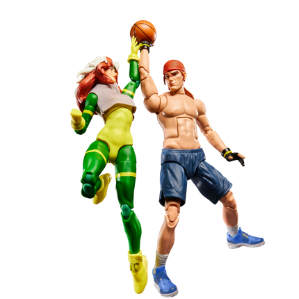 Marvel Legends Series Gambit and Marvel's Rogue