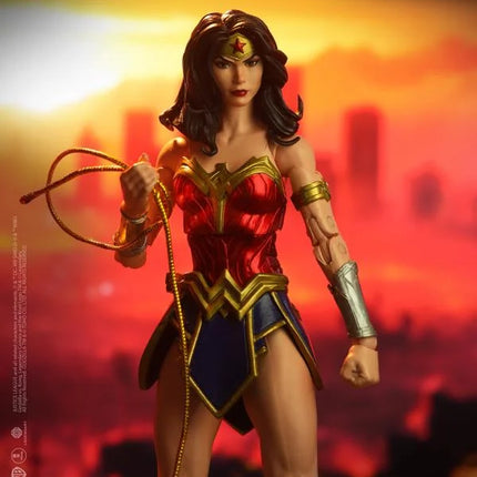 Justice League vs. Godzilla vs. Kong DC Multiverse Wonder Woman vs. Godzilla Figure Two-Pack