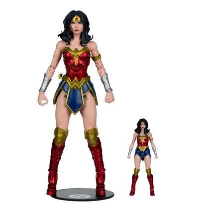 Justice League vs. Godzilla vs. Kong DC Multiverse Wonder Woman vs. Godzilla Figure Two-Pack