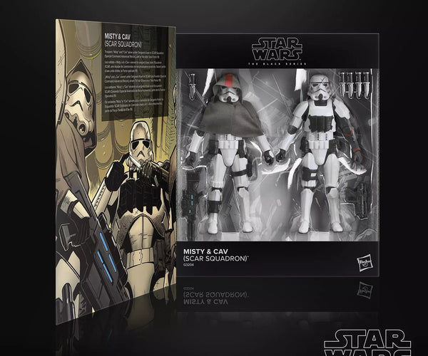 ブラックシリーズ　スターウォーズ　ミスティ&カブ　SCAR Squadron Star Wars The Black Series Misty & Cav (SCAR Squadron) – The Toys