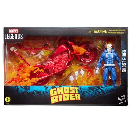 Ghost Rider Marvel Legends Series Johnny Blaze 6-Inch Action Figure with Motorcycle