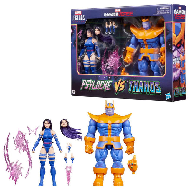 Marvel Legends Series  Gamerverse Psylocke vs Thanos