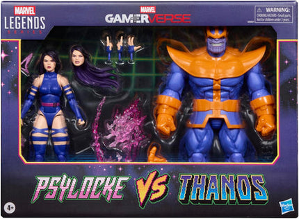 Marvel Legends Series Gamerverse Psylocke vs Thanos