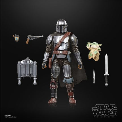 Star Wars The Black Series The Mandalorian & Grogu Deluxe 6-Inch Action Figure