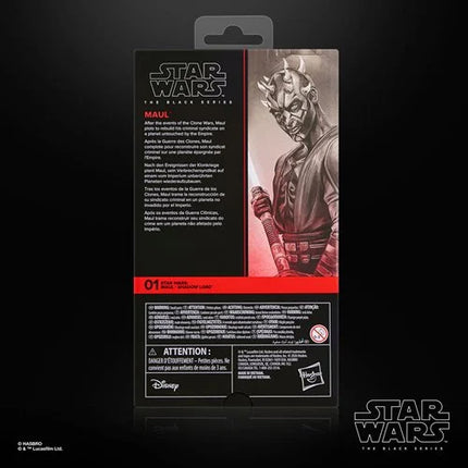 Star Wars: The Black Series Maul 6-Inch Action Figuren