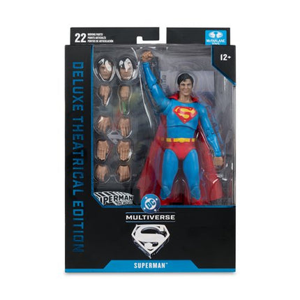 DC Multiverse Deluxe Theatrical Edition Wave 3 Superman: The Movie 1978 Superman