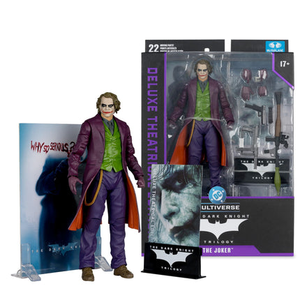 The Dark Knight DC Multiverse The Joker (Deluxe Theatrical Edition) Action Figure