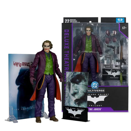 The Dark Knight DC Multiverse The Joker (Deluxe Theatrical Edition) Action Figure