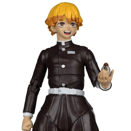 Demon Slayer Wave 8 Zenitsu Agatsuma with Chuntaro 7-Inch Scale Action Figure