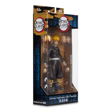 Demon Slayer Wave 8 Zenitsu Agatsuma with Chuntaro 7-Inch Scale Action Figure