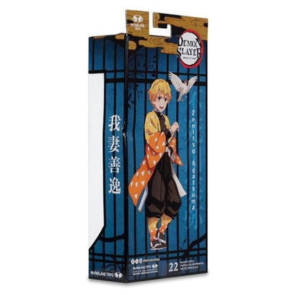 Demon Slayer Wave 8 Zenitsu Agatsuma with Chuntaro 7-Inch Scale Action Figure