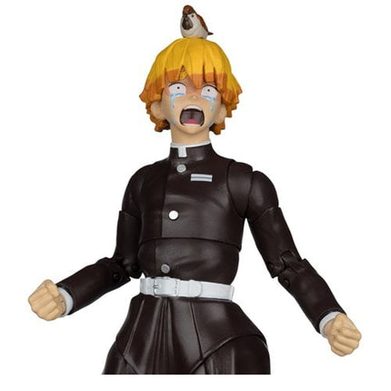 Demon Slayer Wave 8 Zenitsu Agatsuma with Chuntaro 7-Inch Scale Action Figure