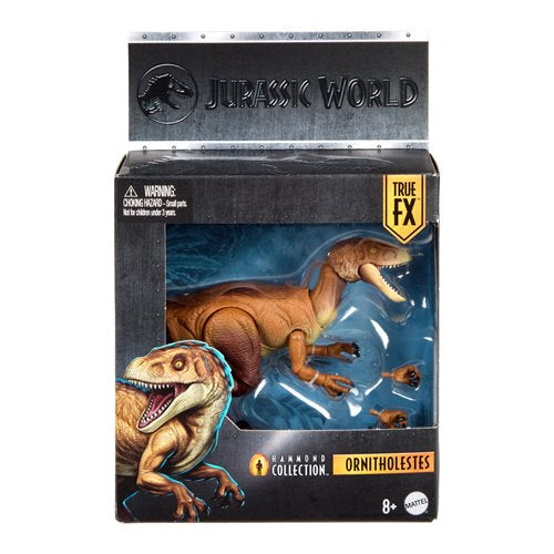 Figurine de dinosaure Ornitholestes Jurassic World Collection Hammond, Deluxe