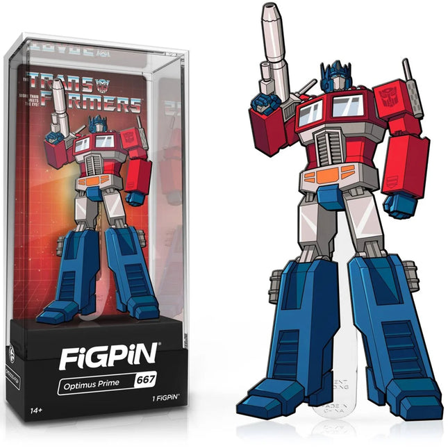 FiGPiN Optimus Prime Transformers Collectible Pin #667