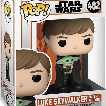 Funko Pop! Star Wars Luke Skywalker with Grogu #482