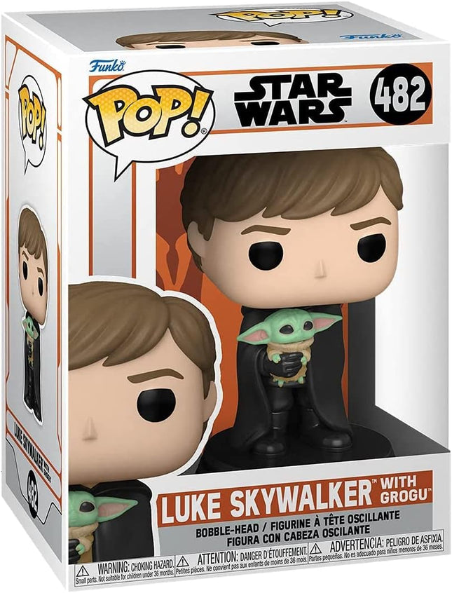 Funko Pop! Star Wars Luke Skywalker with Grogu #482