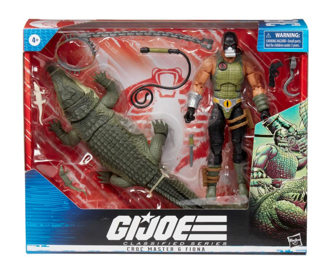 G.I. Joe Classified Croc Master & Fiona #38 Series 6" Action Figure