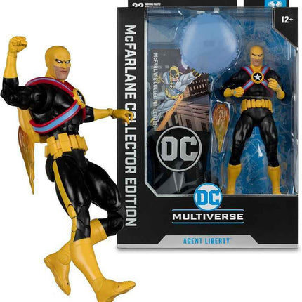 McFarlane Toys Agent Liberty  DC Multiverse SDCC Exclusive