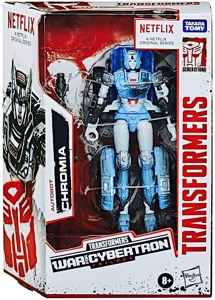 Hasbro Transformers Chromia Figure Deluxe Earthrise War For Cybertron Netflix