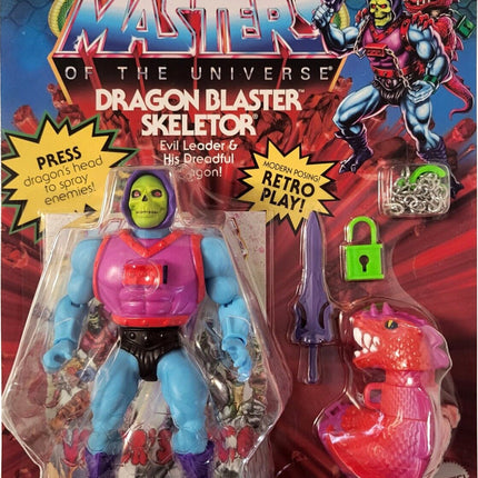 Master of the Universe Origins Deluxe Dragon Blaster Skeletor