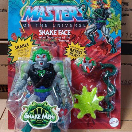Masters of the Universe Snake Face Deluxe 5.5  Action Figure
