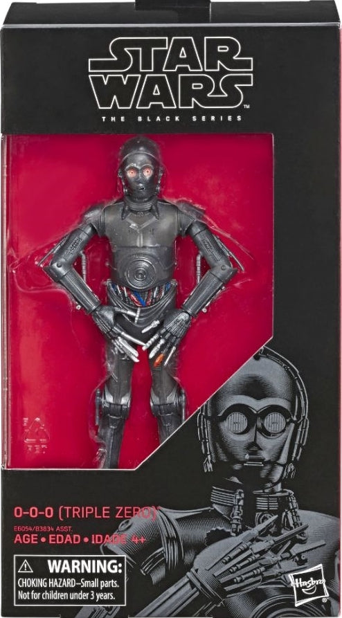 Star Wars The Black Series - Triple Zero 0-0-0-