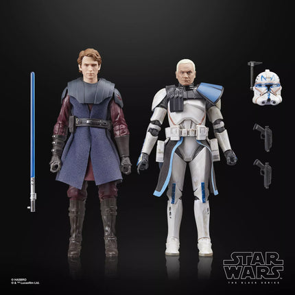 STAR WARS The Black Series Anakin Skywalker and Clone Captain Rex