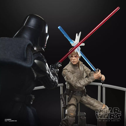 STAR WARS The Black Series Darth Vader and Luke Skywalker
