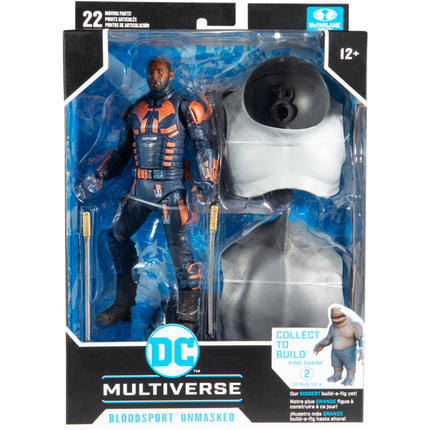McFarlane Toys Suicide Squad Bloodsport Unmasked 7" Action Figure Exclusive