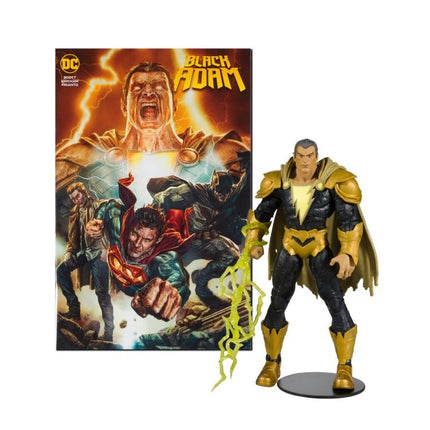McFarlane DC Direct DC Multiverse Page Punchers Black Adam Figure  w/Comic