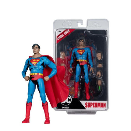 Superman '78 DC Page Punchers Superman 7" Action Figure with Comic Platinum Edition