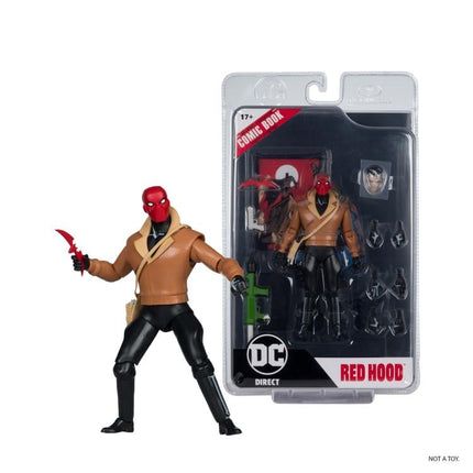 McFarlane DC Page Punchers Red Hood 6" Action Figure (Platinum Edition)