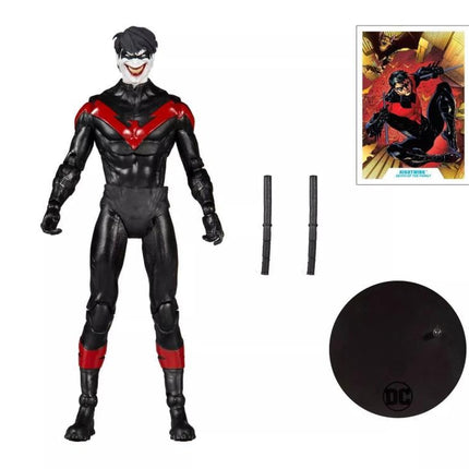 McFarlane DC Multiverse Nightwing Joker Death Of The Family 7" Action Figure