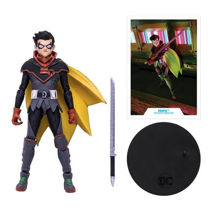Mcfarlane DC Multiverse Infinite Frontier Damian Wayne Robin”