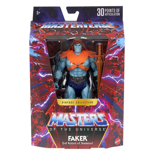 Masters of The Universe FAKER Figure Masterverse Vintage Collection