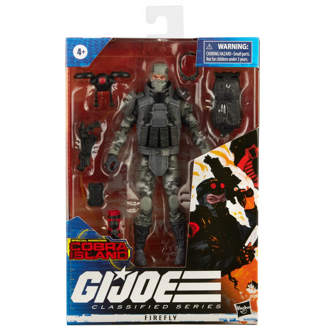 G.I. Joe Classified Series “Firefly”Cobra Island  Exclusive