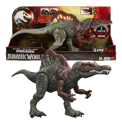 Jurassic World Epic Attack Slash Attackin Spinosaurus Dinosaur