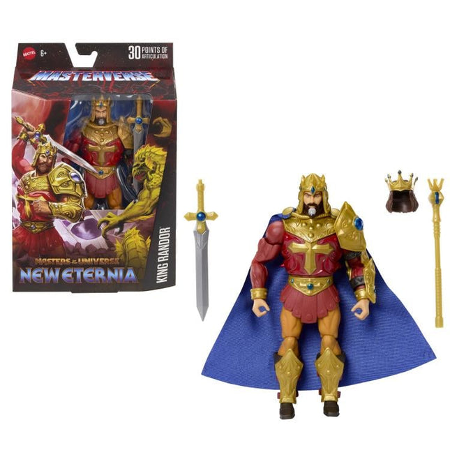 Masters of the Universe Masterverse Wave 16 New Eternia King Randor Action Figure