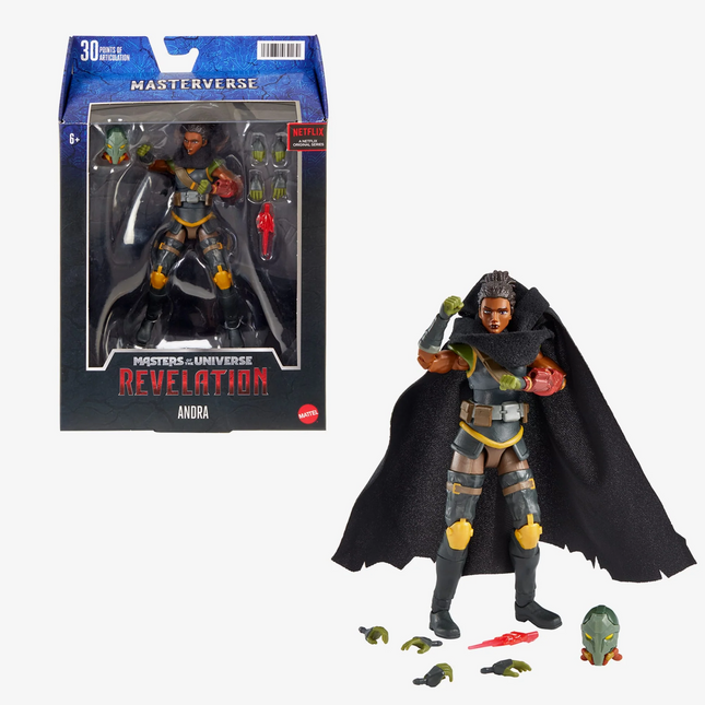 Mattel Masters of the Universe Masterverse Andra 6'' Action Figure