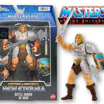 Masters of the Universe Masterverse Battle Armor He-Man Action Figure