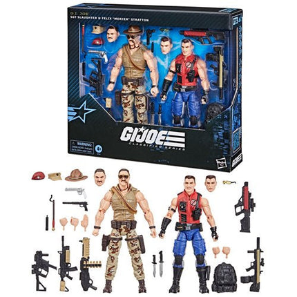 G.I. Joe Classified Series #173 Sgt Slaughter & Felix Mercer Stratton 6-Inch Action Figures 2-Pack
Hasbro G.I. Joe Action Figures