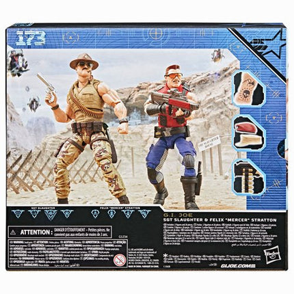 G.I. Joe Classified Series #173 Sgt Slaughter & Felix Mercer Stratton 6-Inch Action Figures 2-Pack
Hasbro G.I. Joe Action Figures