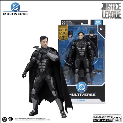 McFarlane DC Theatrical Batman (Justice League) Deluxe Gold Label 7-in Action Figure
