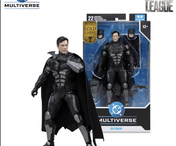 McFarlane DC Theatrical Batman (Justice League) Deluxe Gold Label