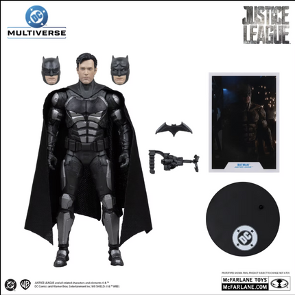 McFarlane DC Theatrical Batman (Justice League) Deluxe Gold Label 7-in Action Figure