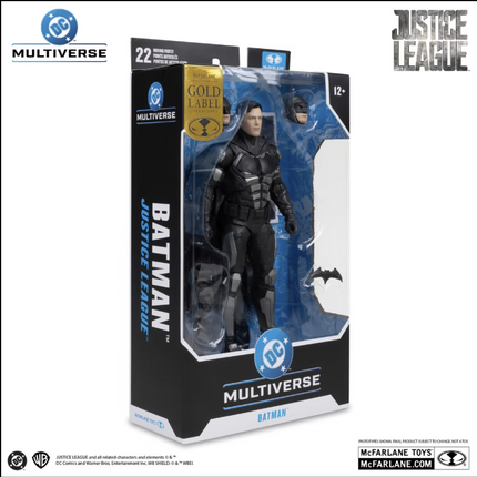 McFarlane DC Theatrical Batman (Justice League) Deluxe Gold Label 7-in Action Figure