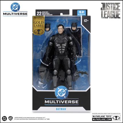 McFarlane DC Theatrical Batman (Justice League) Deluxe Gold Label 7-in Action Figure