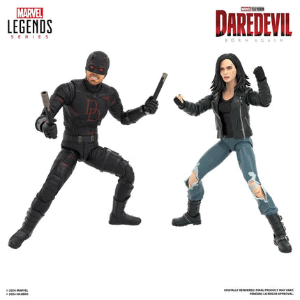 Marvel Legends Series Daredevil y Jessica Jones