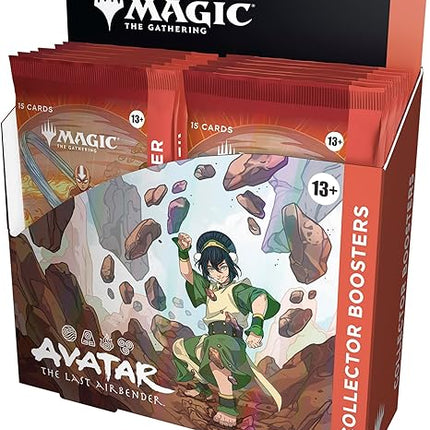 Wizards of The Coast - Magic: The Gathering Avatar: The Last Airbender Collector Booster Box (12 Packs)