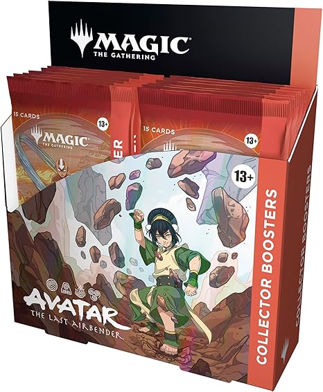 Wizards of The Coast - Magic: The Gathering Avatar: The Last Airbender Collector Booster Box (12 Packs)